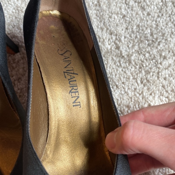 HUGE CLOSET SALE 😎RARE 1980s Authentic YSL heels - Picture 3 of 10